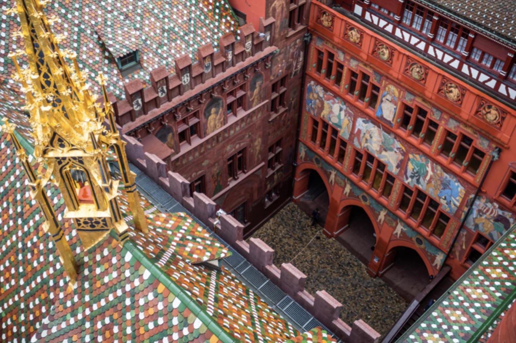 City Center Rooftop Studio With Oldtown View Basel Eksteriør bilde
