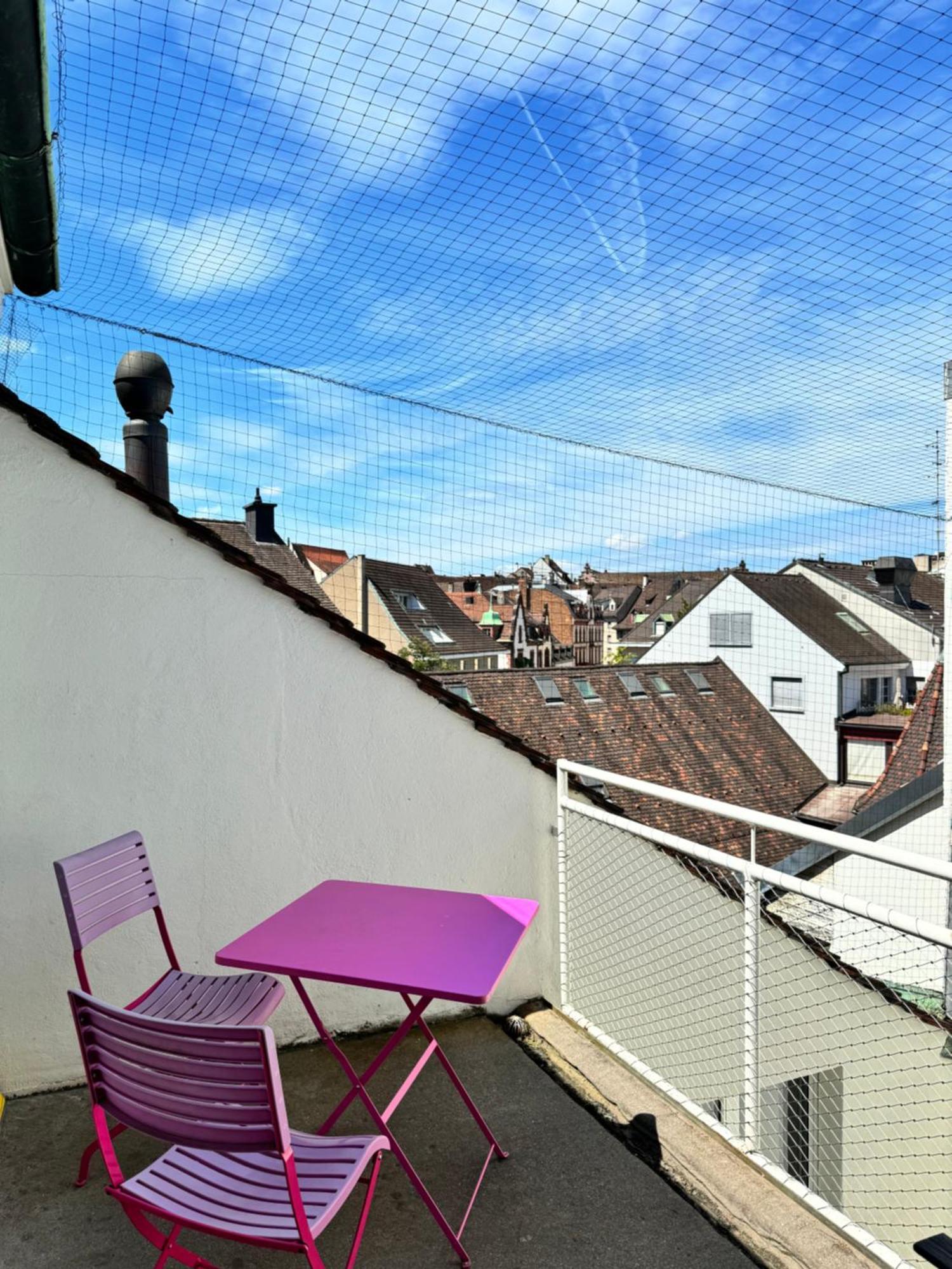 City Center Rooftop Studio With Oldtown View Basel Eksteriør bilde