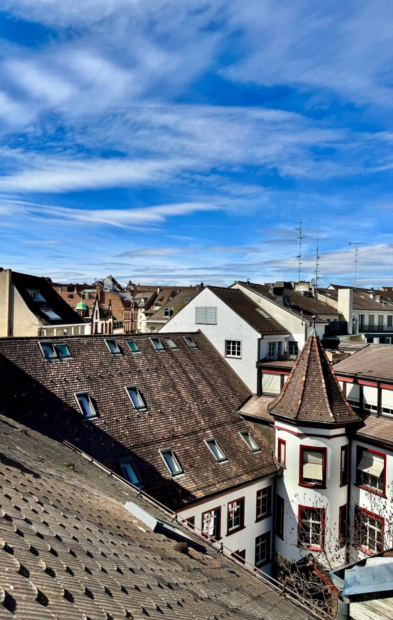 City Center Rooftop Studio With Oldtown View Basel Eksteriør bilde